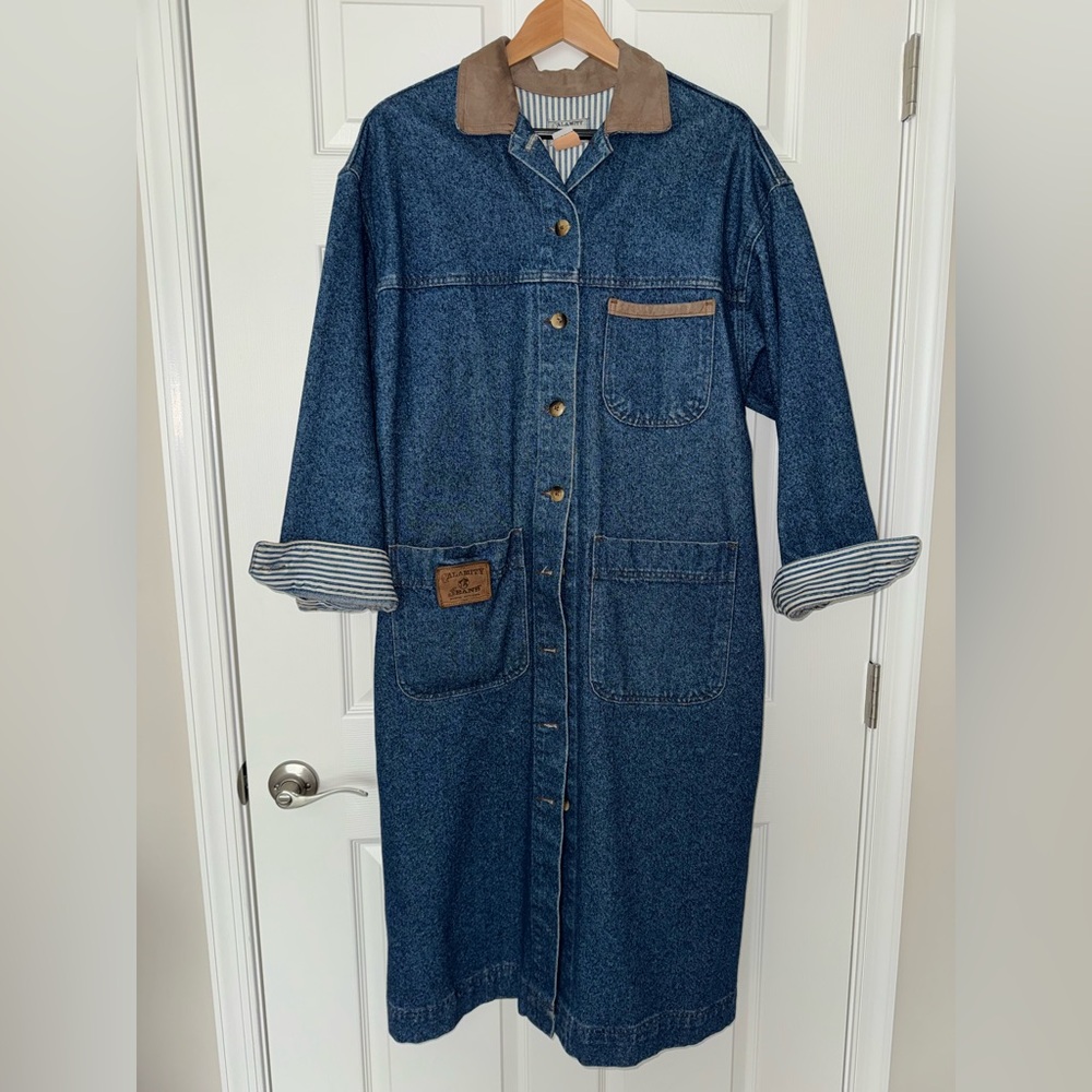 Long Denim Coat